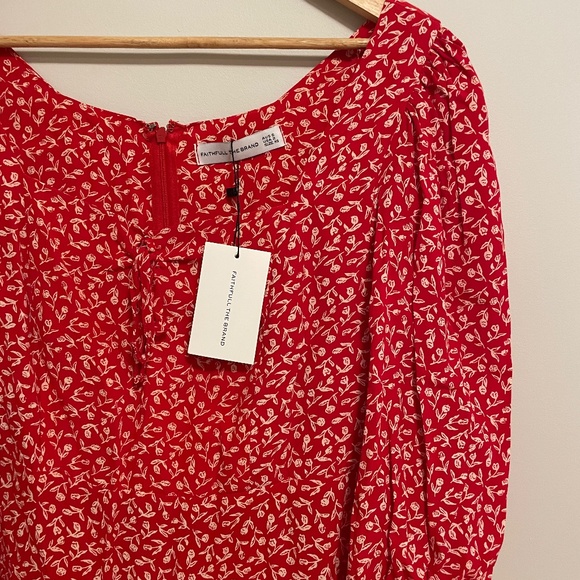 Faithfull the Brand Calla Mini Dress - Picture 7 of 8